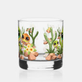 Baby Gekko's Schattigee stripfiguren Whisky Glas (Links)