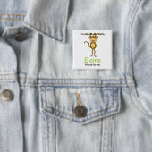 BABY GELD Hangende aapgepersonaliseerde Button (In situ)
