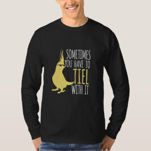 Baby gele kokatiel dress tiel ermee! Cockatie T-shirt