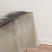 Baby gele Labrador Puppy Dog op Belly Tafelkleed (Voorbeeld)