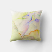 Baby gele vogel- en vlinderfoto-Lijst Kussen (Achterkant)