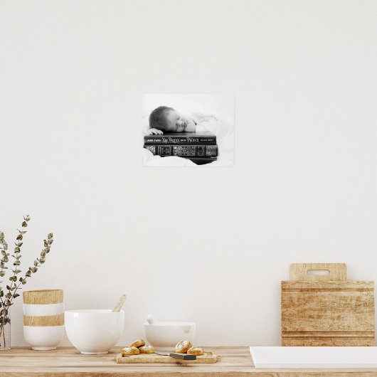 Baby geleerde poster (Keuken)