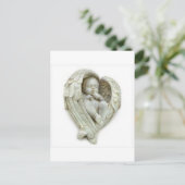 Baby gelvleugelproducten briefkaart (Staand voorkant)