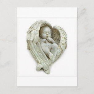 Baby gelvleugelproducten briefkaart