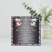 Baby Gender onthullen Afrikaanse Amerikaanse baby' Kaart (Staand voorkant)