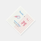 Baby gender onthullen Baseballs of Bows Servet (Hoek)