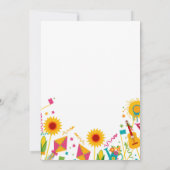 Baby Gender onthulling Mexicaanse uitnodiging voor (Achterkant)