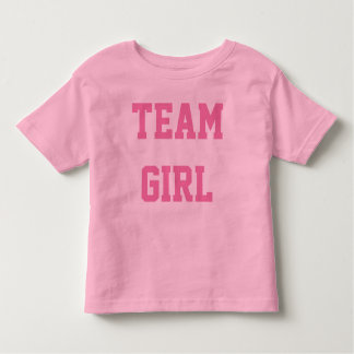 Baby Gender Reveal Party Shirt Team MEISJE