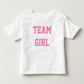 Baby Gender Reveal Party Shirt Team MEISJE