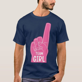 Baby Genderbekendheid Team Meisje mij T-shirt