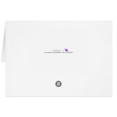 Baby Genderkwesties Aannodiging roze en blauw (Achterkant Horizontaal)