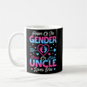Baby Genderkwesties onthullen roze douche- of blau Koffiemok
