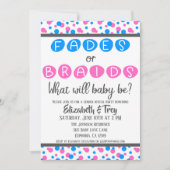 Baby Gendervrijheid - Ventilator of braidenpromoti Kaart (Voorkant)