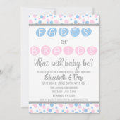 Baby Gendervrijheid - Ventilator of braidenpromoti Kaart (Voorkant)