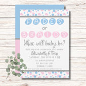 Baby Gendervrijheid - Ventilator of braidenpromoti Kaart