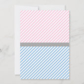 Baby Gendervrijheid - Ventilator of braidenpromoti Kaart (Achterkant)