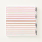 Baby Gepersonaliseerd Baby boek Blush Pink (Achterkant)