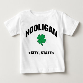 Baby Gepersonaliseerde Ierse Hooligan T-Shirt