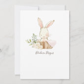 Baby Geslacht Neutrale Fotoscriptie geboorte Aankondiging (Achterkant)