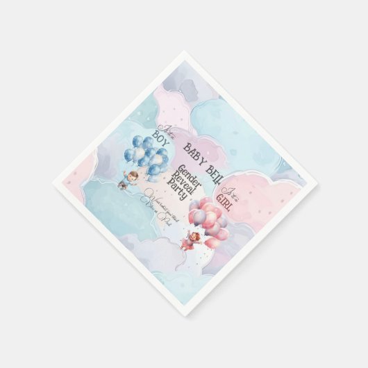 Baby Geslacht onthullen Servet (Hoek)