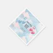 Baby Geslacht onthullen Servet (Hoek)