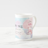 Baby Geslacht onthullen Specialiteit Porselein Kop (Voorkant rechts)