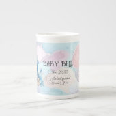 Baby Geslacht onthullen Specialiteit Porselein Kop (Voorkant)