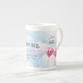 Baby Geslacht onthullen Specialiteit Porselein Kop (Voorkant rechts)