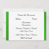 Baby Geslacht onthullen uitnodiging (Achterkant)