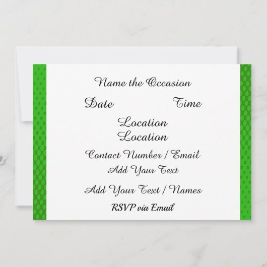 Baby Geslacht onthullen uitnodiging (Achterkant)