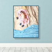 Baby Getaway Canvas Afdruk (Insitu (Houten vloer))
