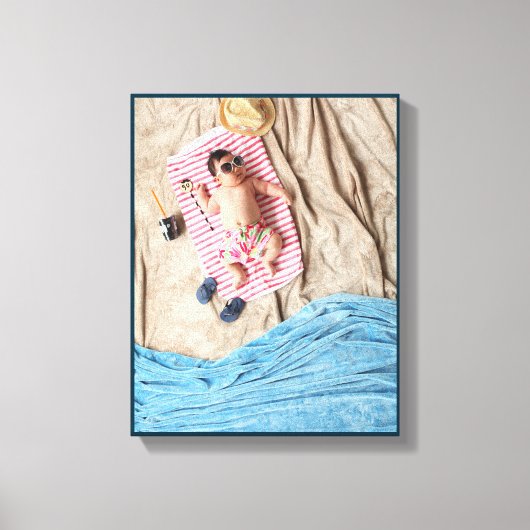 Baby Getaway Canvas Afdruk (Voorkant)
