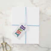 Baby gezegde Cadeaukaart Cadeaulabel (Met Touw)