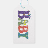 Baby gezegde Cadeaukaart Cadeaulabel (Achterkant)