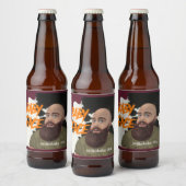 Baby Gezicht (Naam & Stijl) Bier Etiket (Flessen)