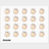Baby Gezicht Sticker (Vel)