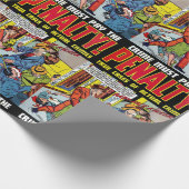 Baby Gezichtsmisdaad  komiek Cadeaupapier (Hoek)