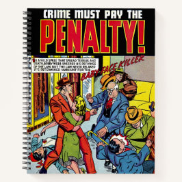 Baby Gezichtsmisdaad komiek Notitieboek