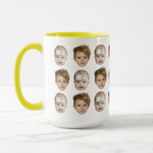 Baby Gezichtspatroon Opa Papa Verjaardagscadeau Va Mok