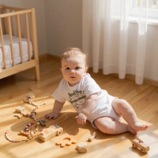 Baby Gezond en niet gevaccineerd Romper