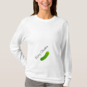 Baby Gherkin Pickle Materschap T-Shirt (Voorkant)