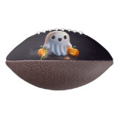 Baby Ghost Creepy Schattige Halloween karakter American Football (Gedraaid 90)