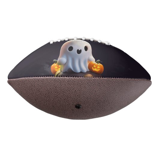 Baby Ghost Creepy Schattige Halloween karakter American Football (Gedraaid 270)