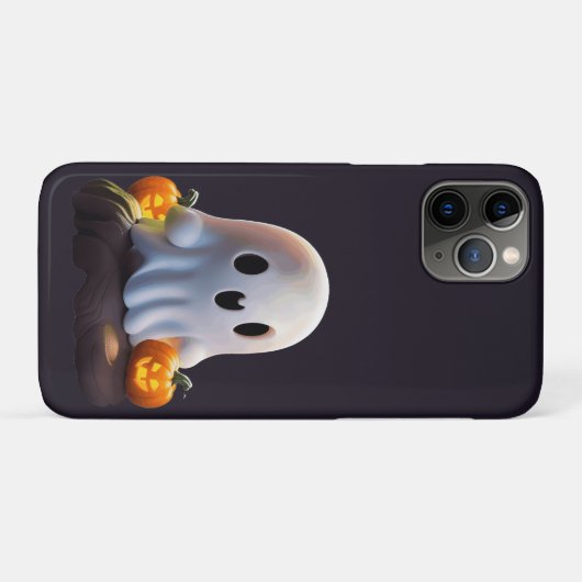 Baby Ghost Creepy Schattige Halloween karakter Case-Mate iPhone Case (Achterkant (horizontaal))