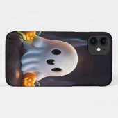 Baby Ghost Creepy Schattige Halloween karakter Case-Mate iPhone Case (Achterkant (horizontaal))