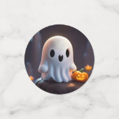 Baby Ghost Creepy Schattige Halloween karakter Confetti (Kleine voorkant)