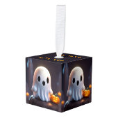 Baby Ghost Creepy Schattige Halloween karakter Decoratie (Voorkant hoekig)
