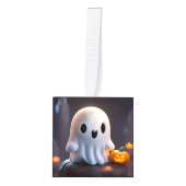 Baby Ghost Creepy Schattige Halloween karakter Decoratie (Voorkant)