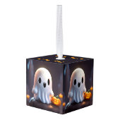 Baby Ghost Creepy Schattige Halloween karakter Decoratie (Achter hoekig)