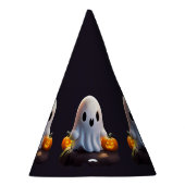 Baby Ghost Creepy Schattige Halloween karakter Feesthoedjes (Rechts)